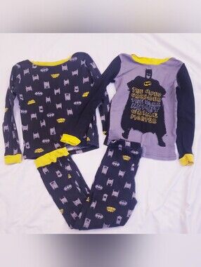 Boys Size 6 Batman Pajama Set